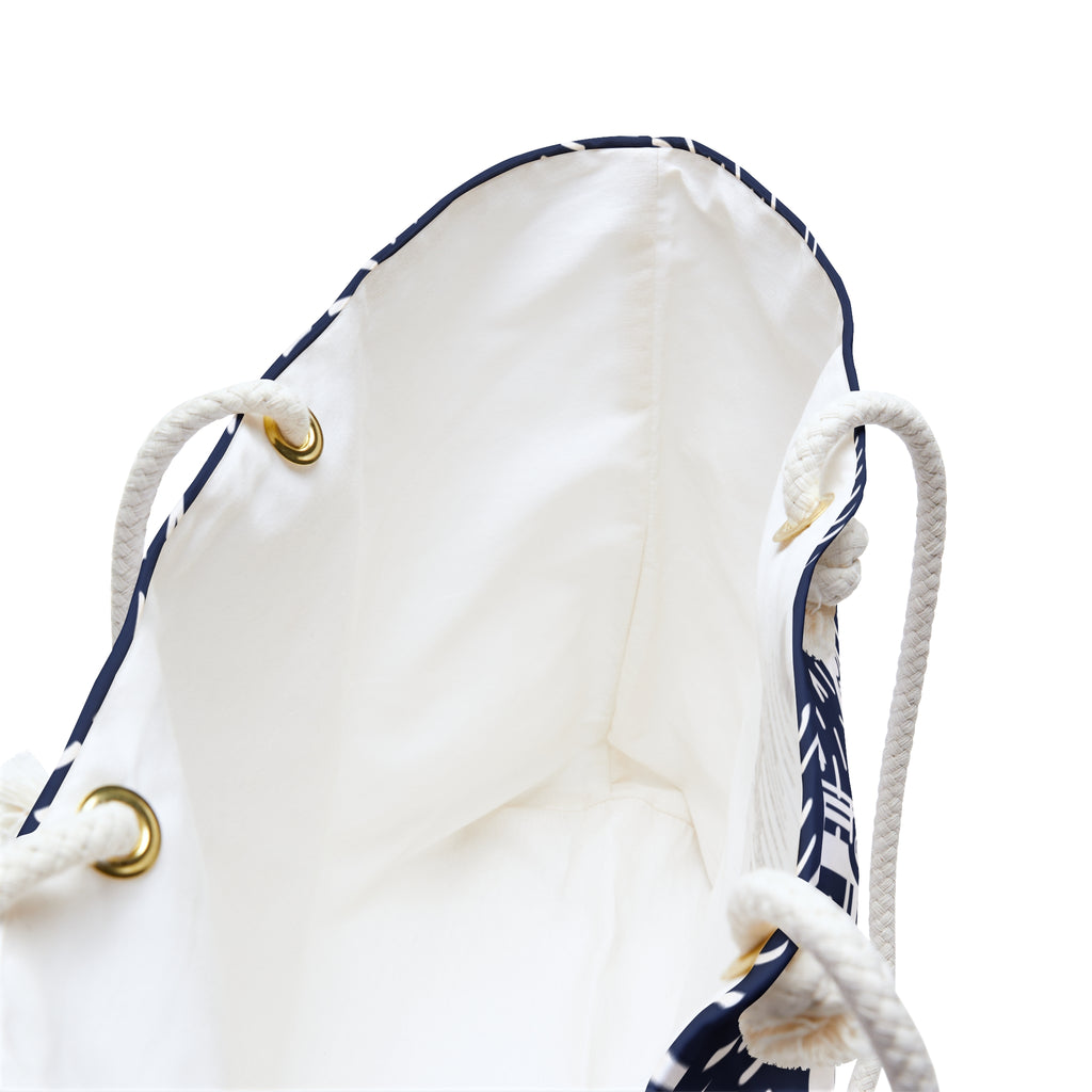 Anchors Away Packable Carryall Beach Tote