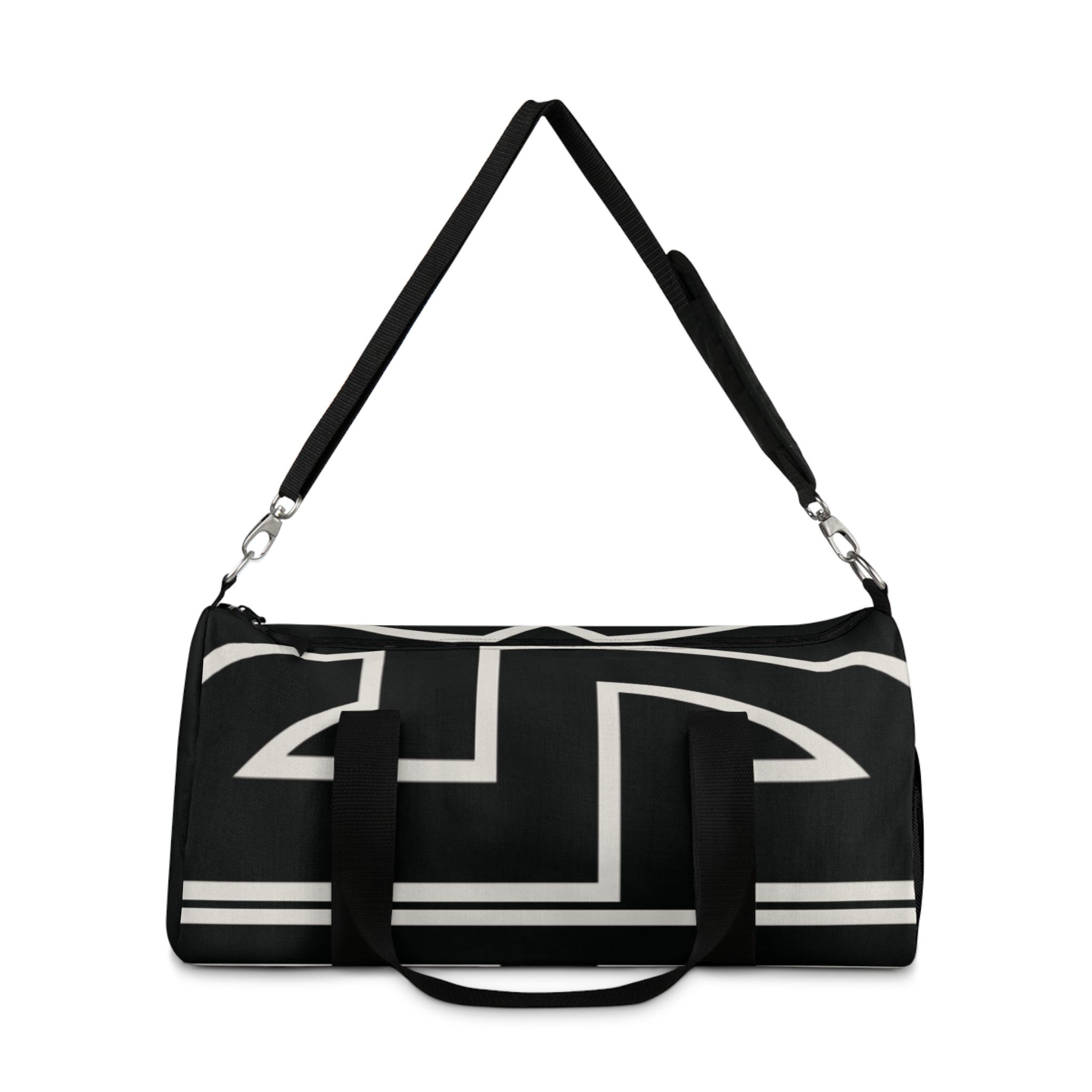 Signia Frame Duffle Bag, Black & Cream