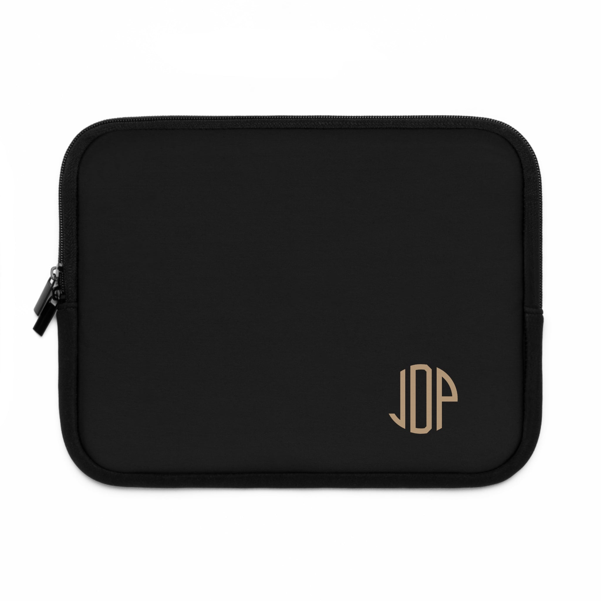 The MonoTone Monogram Tablet Laptop Sleeve, Multiple Sizes, Black