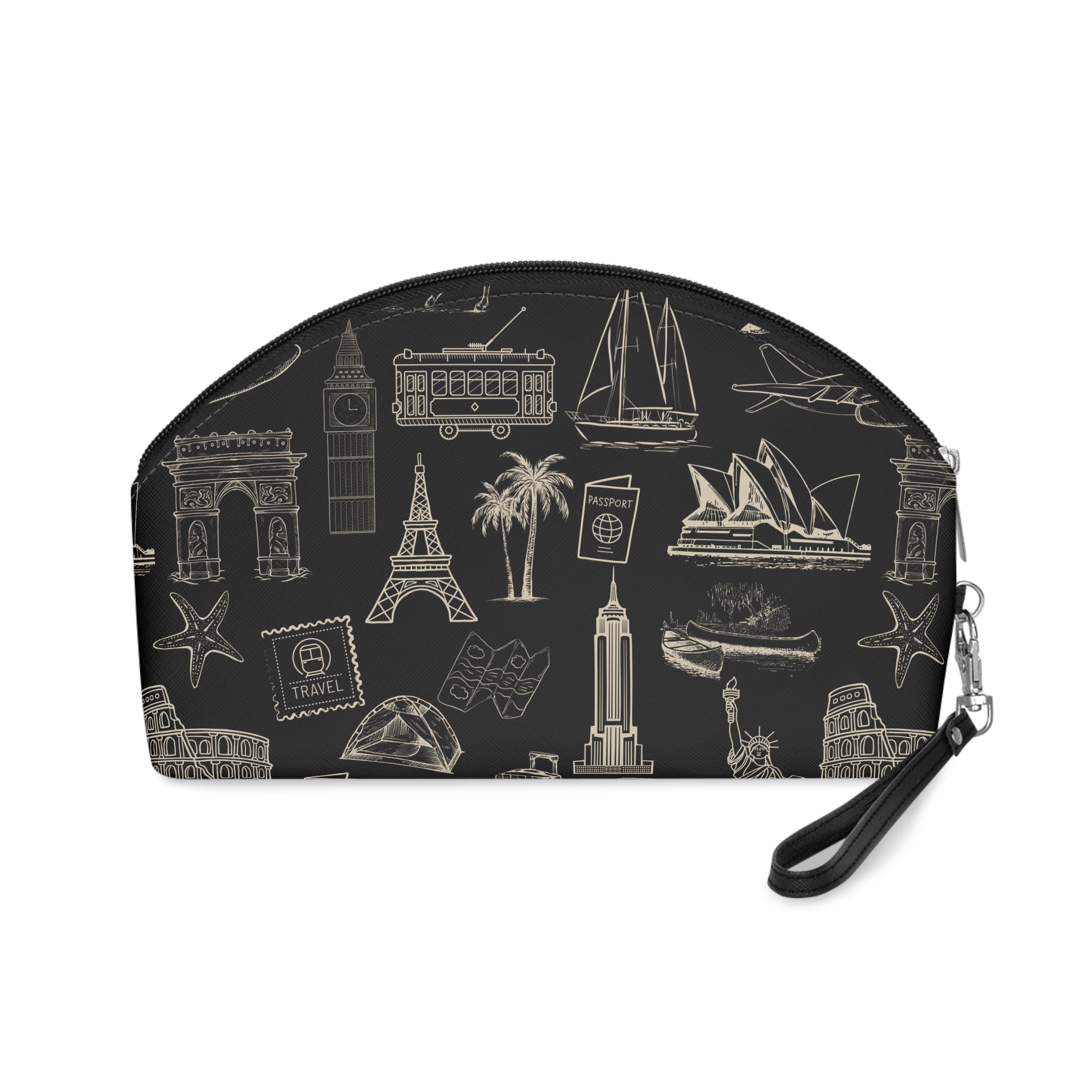 World Tour Collection Chic Travel Makeup Bag