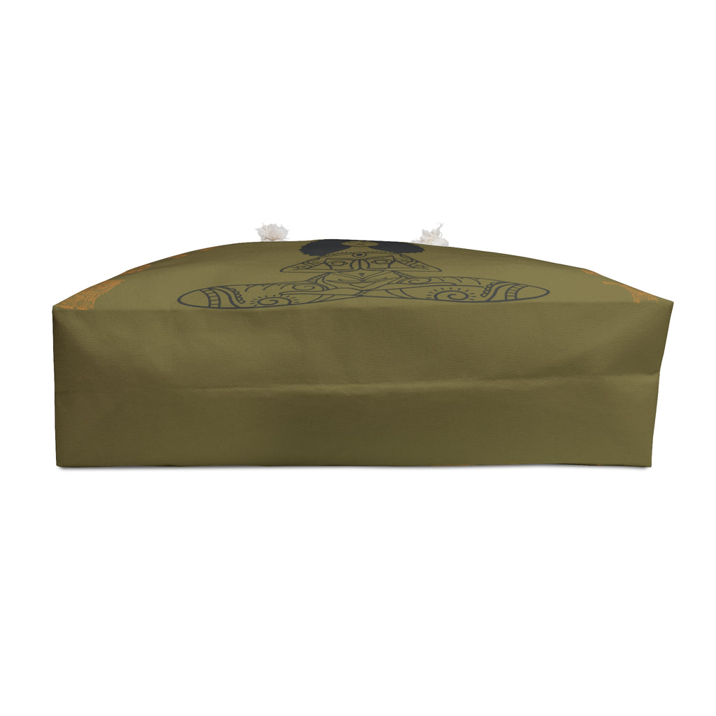 Love Meditation Packable Carryall Beach Tote