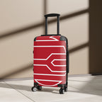 Signia Frame Hard-Shell Luggage, Red & White