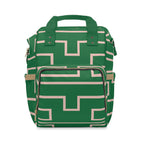 Signia Frame Commuter Backpack, Green & Pink