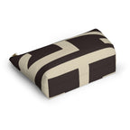 Signia Block Accessory Pouch, Coffee Bean & Cream