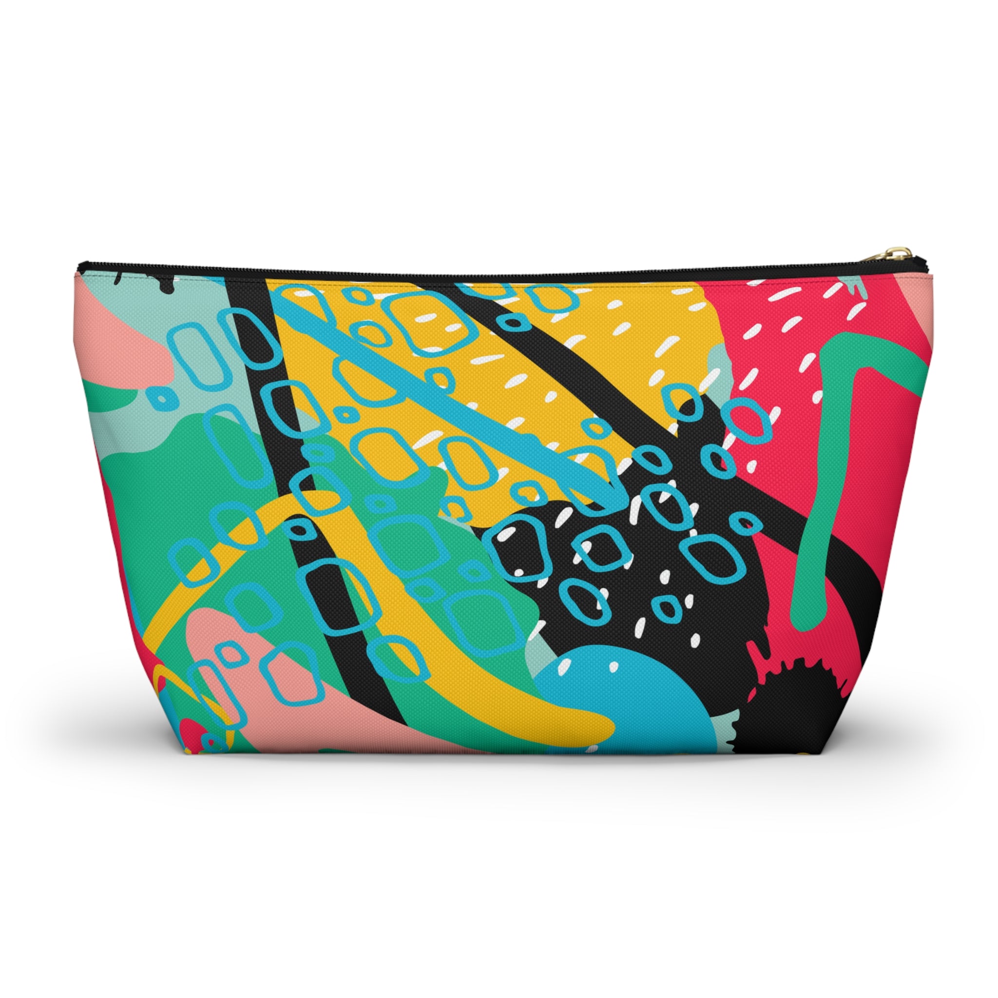 Sister in Bloom T-Bottom Multipurpose Organizer Toiletry Travel Pouch, Multi-colored