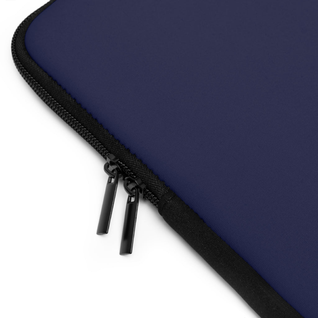 The MonoTone Monogram Tablet Laptop Sleeve, Multiple Sizes, Navy Blue