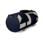 Signia Block Duffel Bag, Navy & Cream