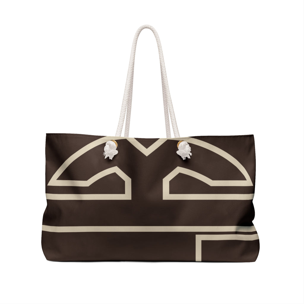 Signia Frame Packable Tote , Brown & Cream