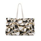 Leopard Chain Packable Carryall Beach Tote