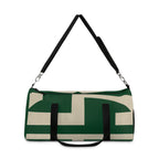 Signia Block Duffel Bag, Green & Cream