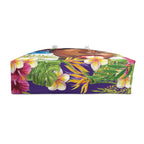 Tropical Brown Beauty Packable Oversized Multipurpose Weekender Bag, Carryall Tote, Beach Bag, Multicolor/Purple