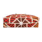 Red & Earth Tones Tribal Geometric Packable Oversized Multipurpose Weekender Bag, Carryall Tote, Beach Bag, Multicolor