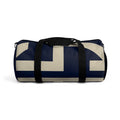 Signia Block Duffel Bag, Navy & Cream
