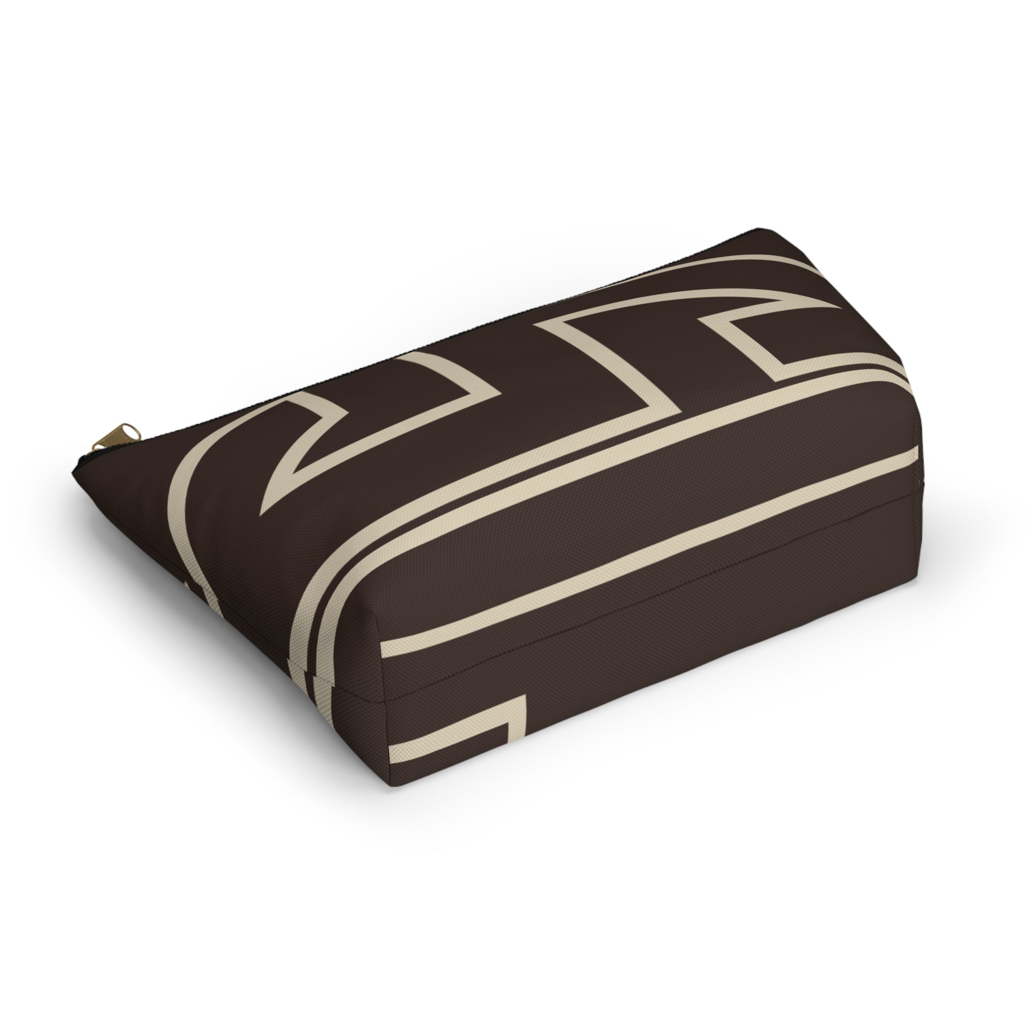 Signia Frame Accessory Pouch, Brown & Cream