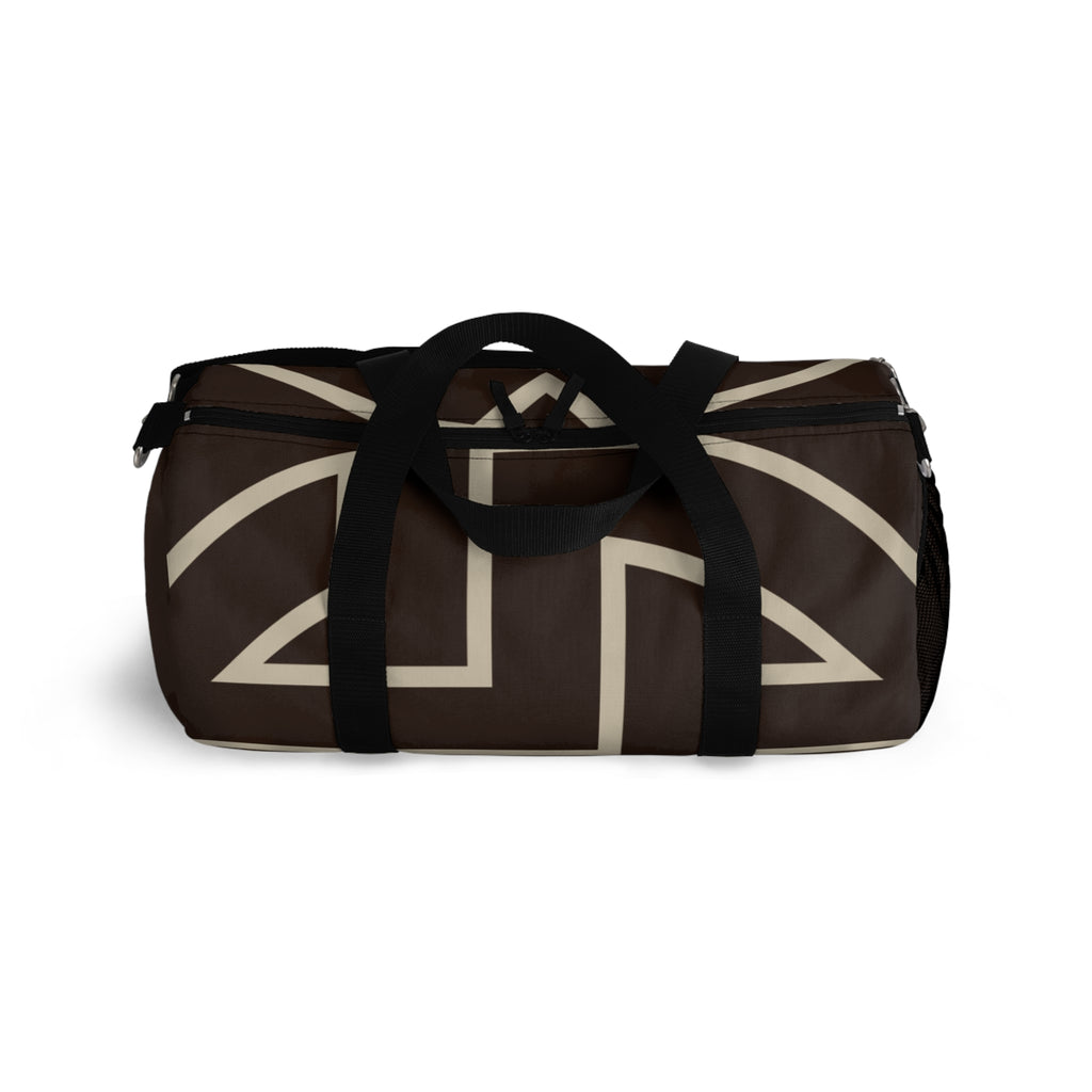 Signia Frame Duffle Bag, Brown & Tan