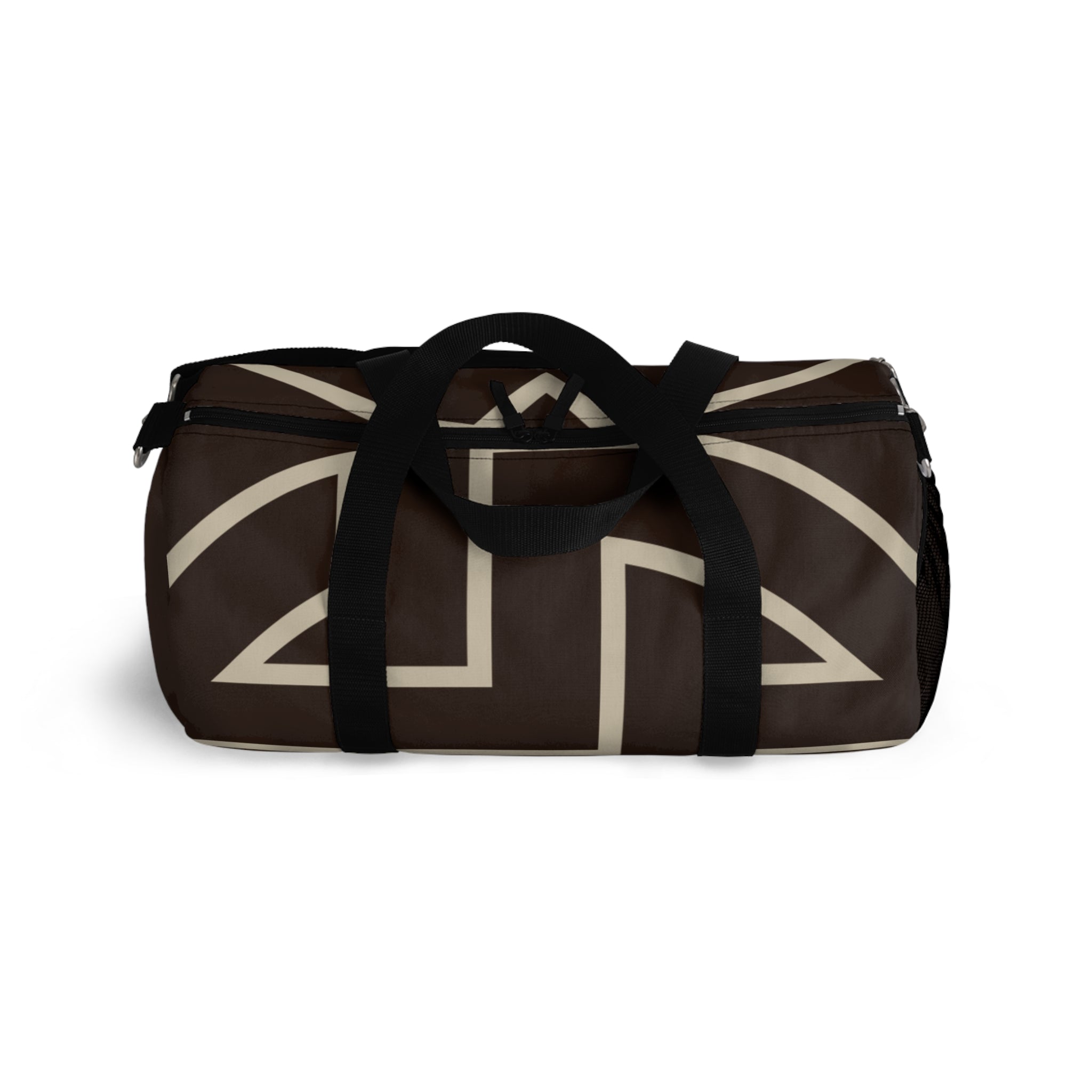 Signia Frame Duffle Bag, Brown & Tan
