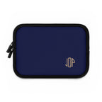 The MonoTone Monogram Tablet Laptop Sleeve, Multiple Sizes, Navy Blue