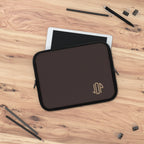 The MonoTone Monogram Tablet Laptop Sleeve, Multiple Sizes, Dark Brown