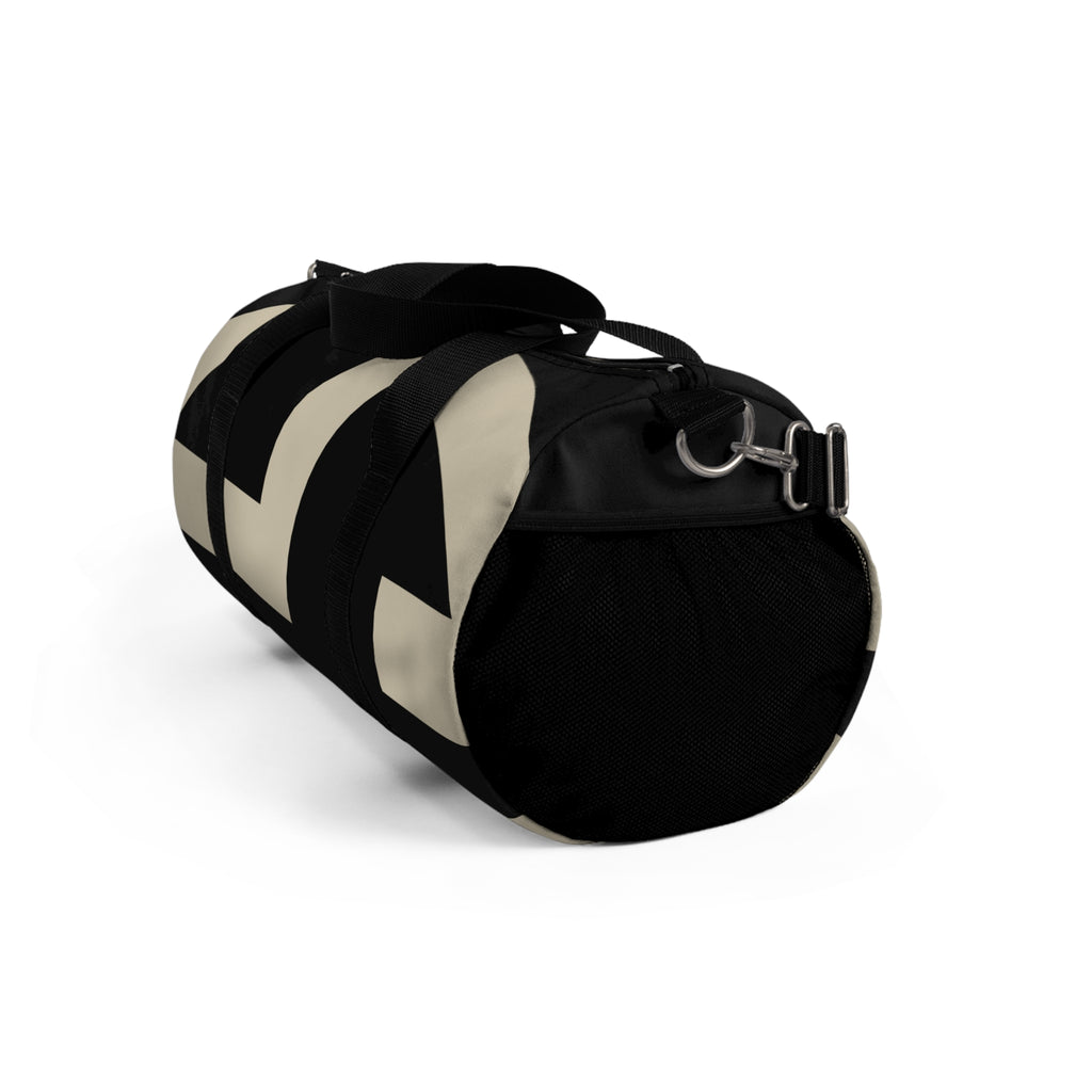 Signia Block Duffel Bag, Black & Cream