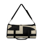 Signia Block Duffel Bag, Black & Cream