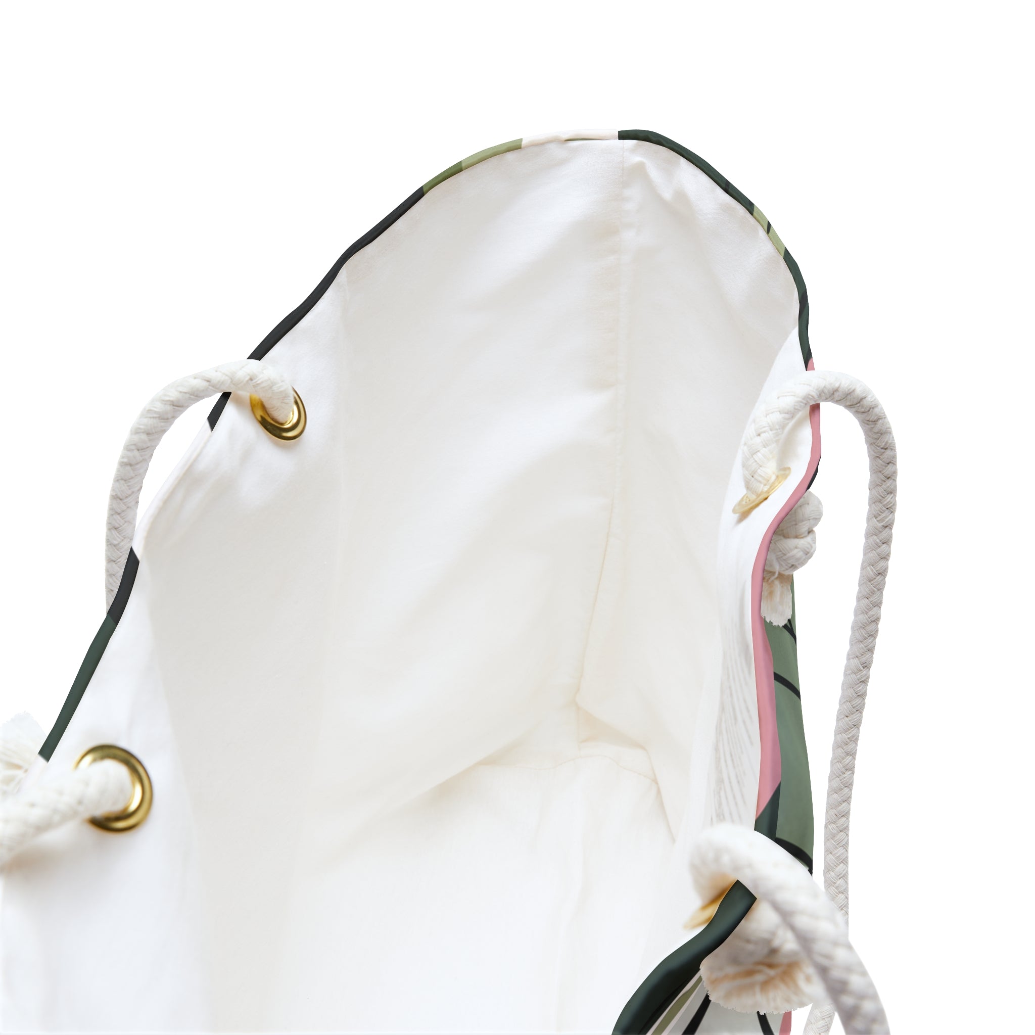 Abstract Oasis Packable Oversized Carryall Tote — Lightweight Multipurpose Beach & Travel Bag
