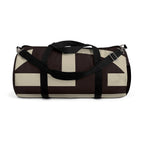 Signia Block Duffel Bag, Coffee Bean & Cream