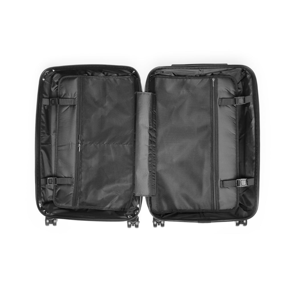 Signia Block Hard-Shell Luggage, Red & Cream
