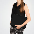 The MonoTone Monogram Tablet Laptop Sleeve, Multiple Sizes, Black