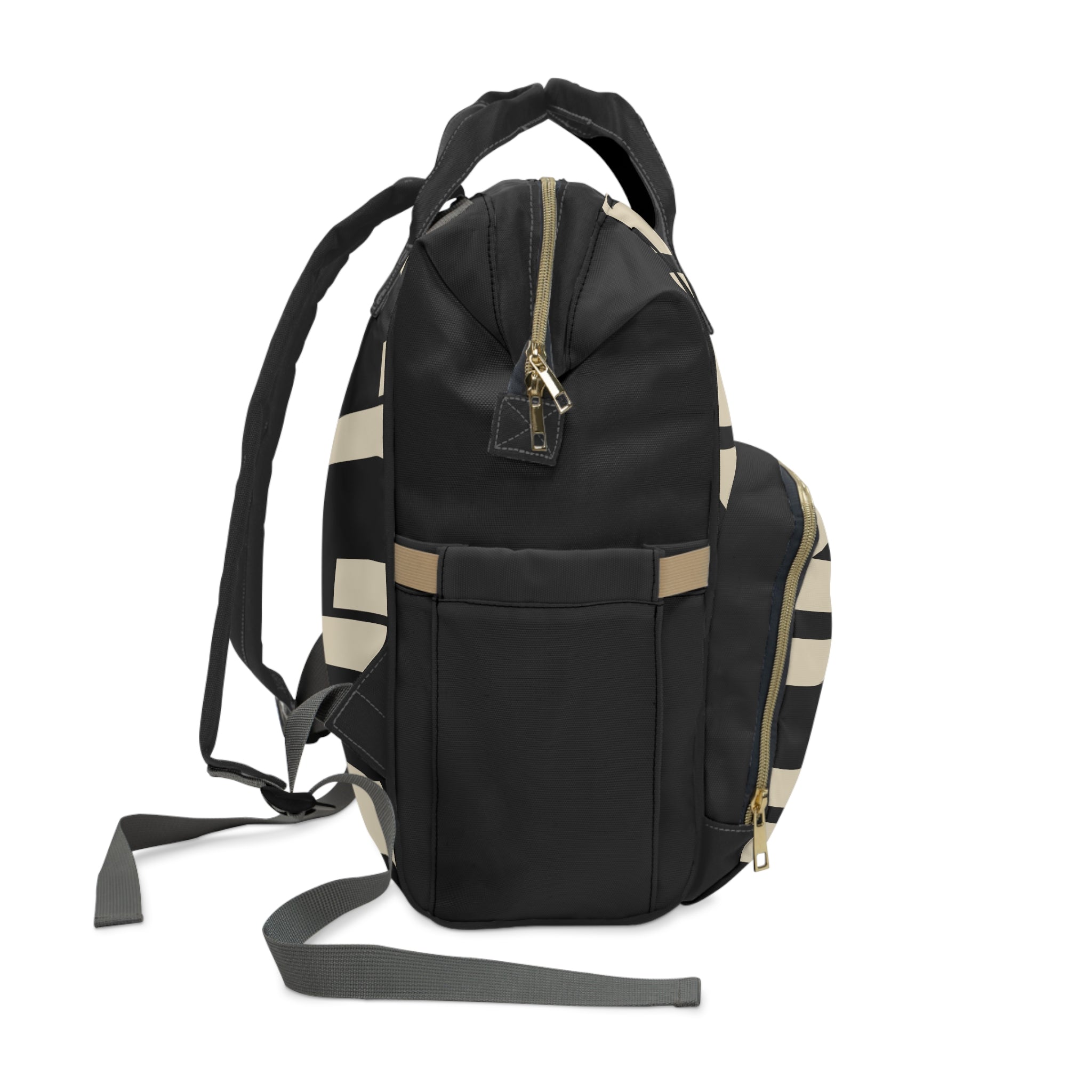 Signia Block Commuter Backpack, Black & Cream