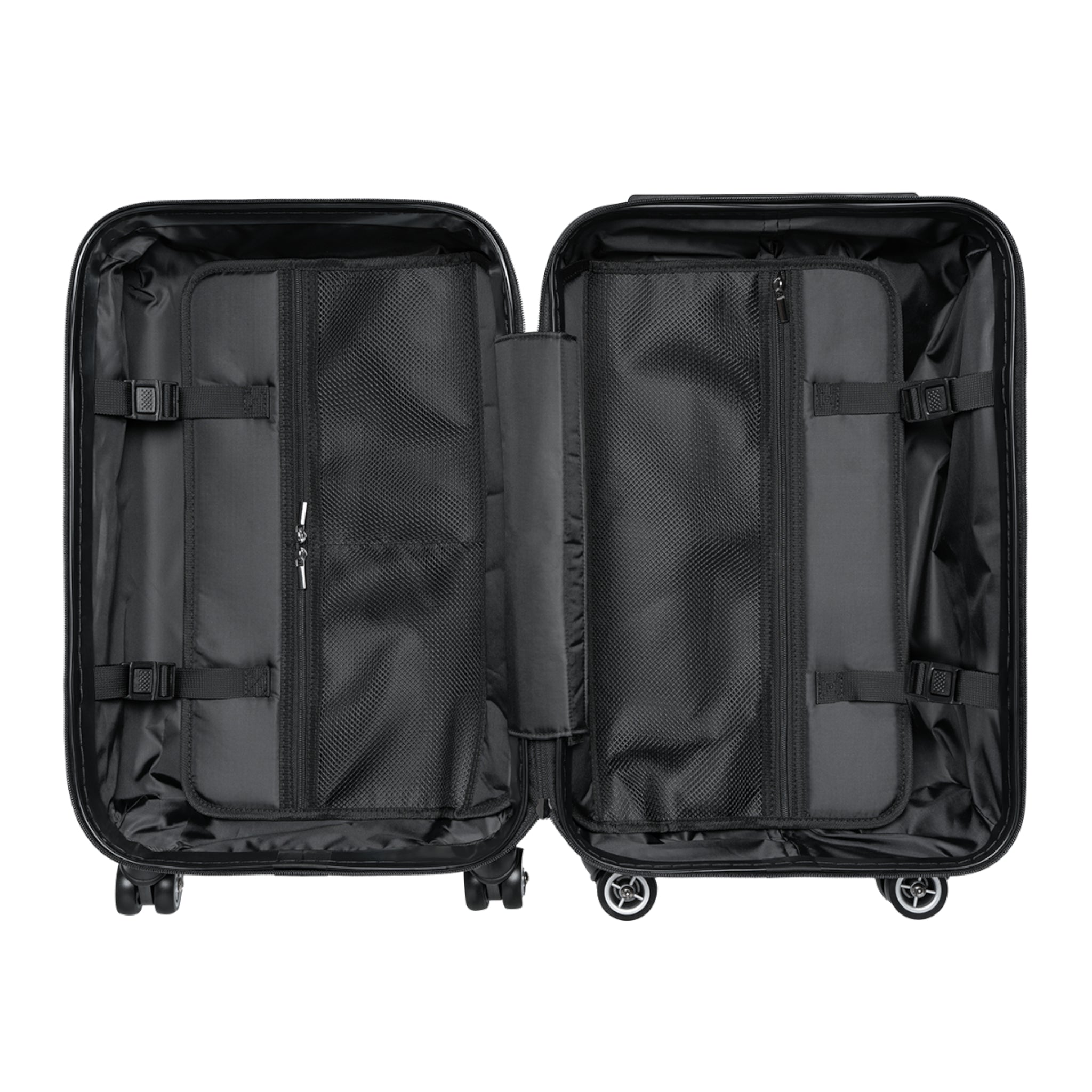 Signia Block Hard-Shell Luggage, Red & Cream