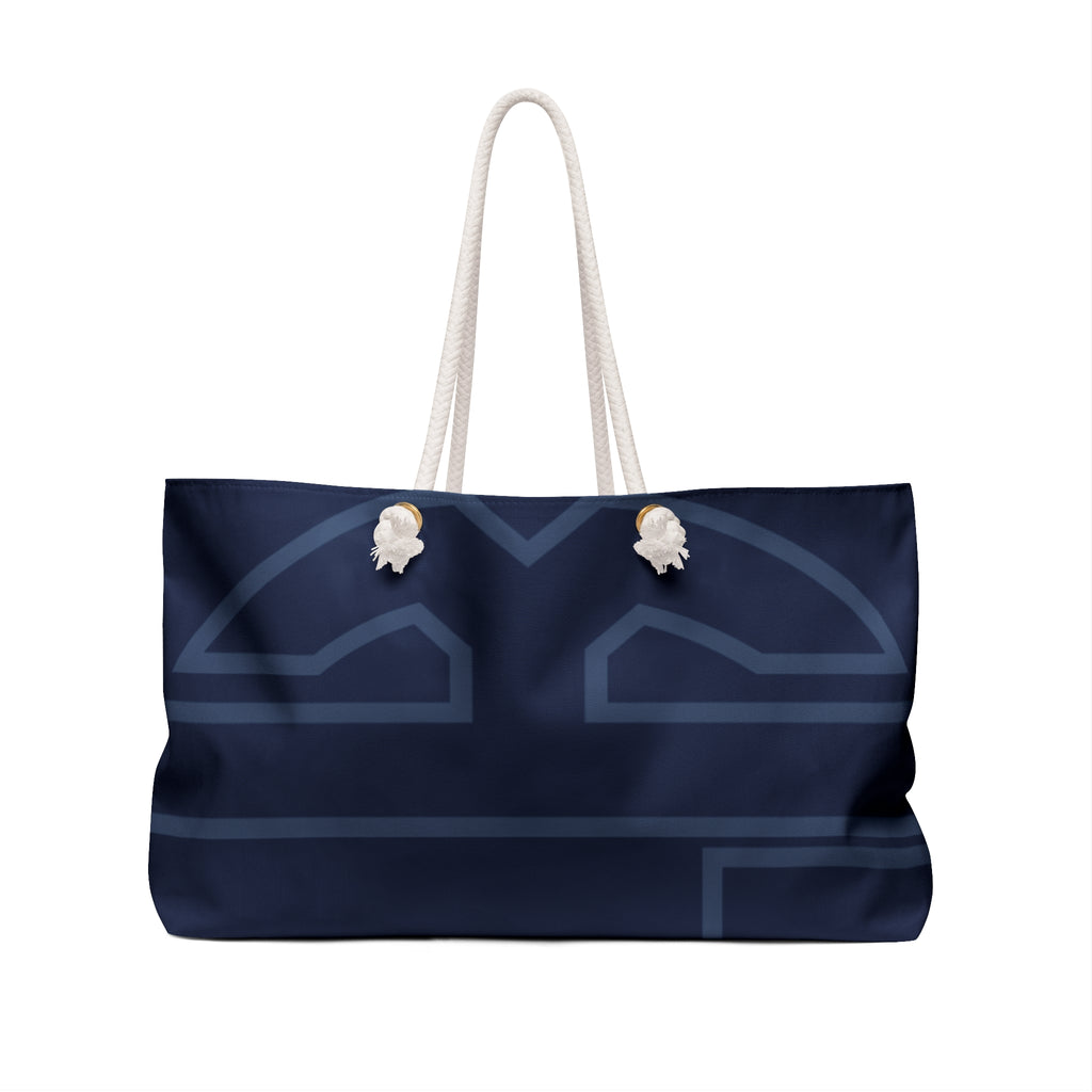Signia Frame Packable Tote, Navy & Mid Blue