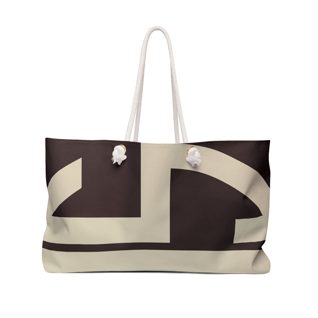 Signia Block Packable Tote, Coffee Bean & Cream