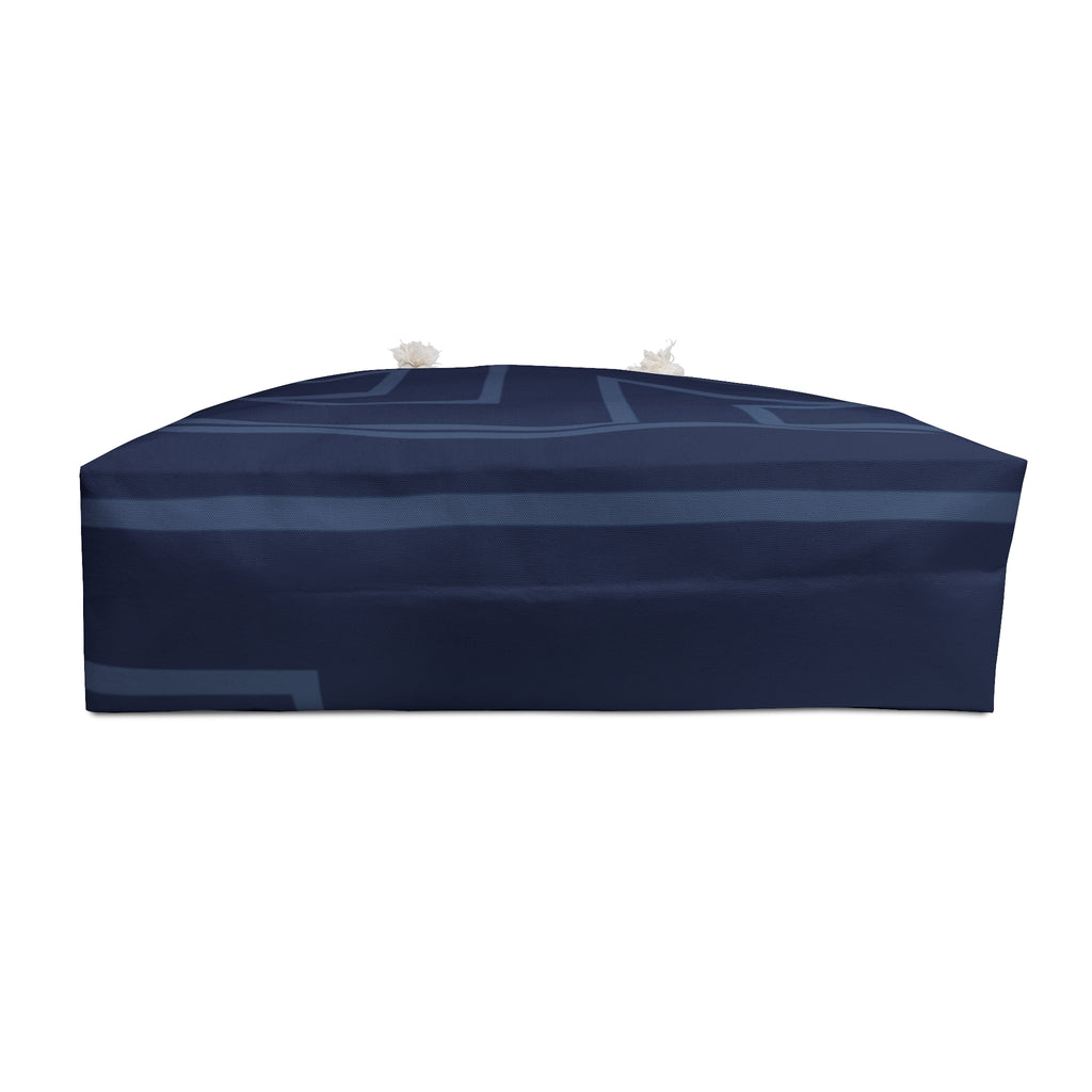Signia Frame Packable Tote, Navy & Mid Blue