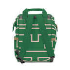 Signia Frame Commuter Backpack, Green & Pink